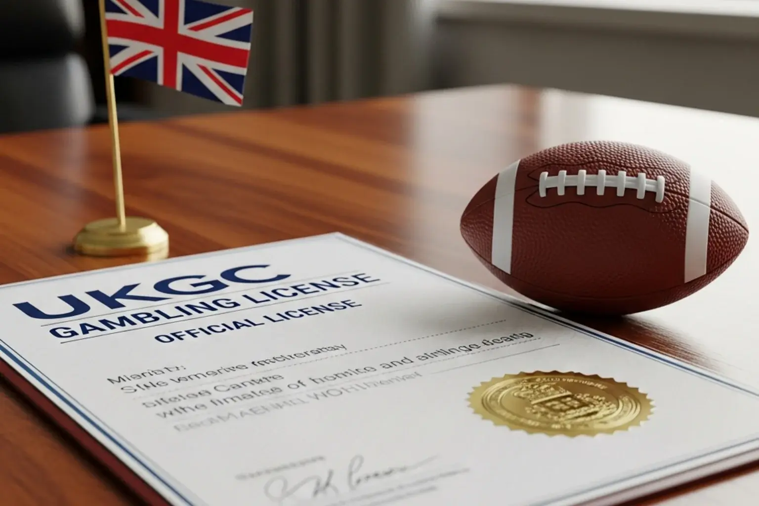 UK gambling regulations affecting NFL touchdown betting